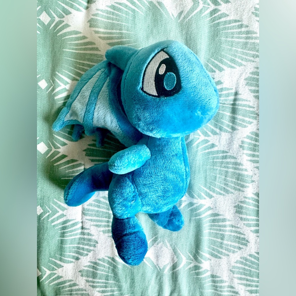 Neopets RARE Shoyru ✨ Blue Plush “Limited Too” 2006